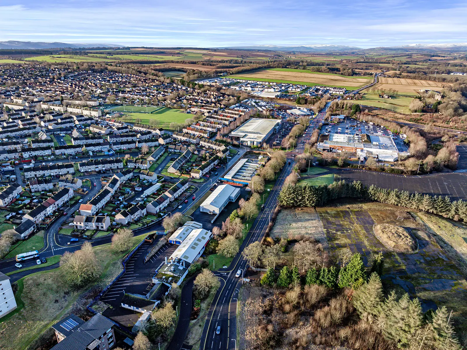 Strongholds storage facility at a self storage site on Strathtay Road in Perth